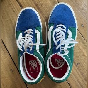 Multicolor Vans Size US Men 6.5